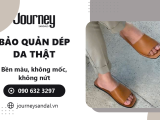 Cách Bảo Quản Dép Da Thật Bền Màu, Không Mốc, Không Nứt
