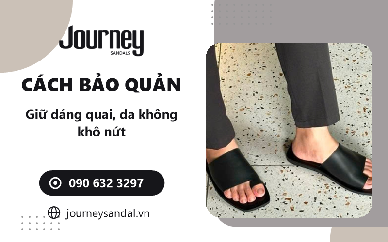 dép bảng xỏ ngón da cao cấp